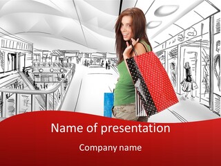 Draw People Cute PowerPoint Template