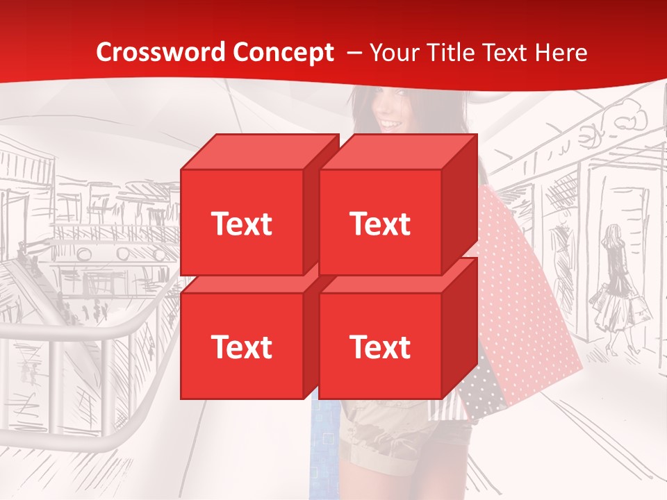 Draw People Cute PowerPoint Template