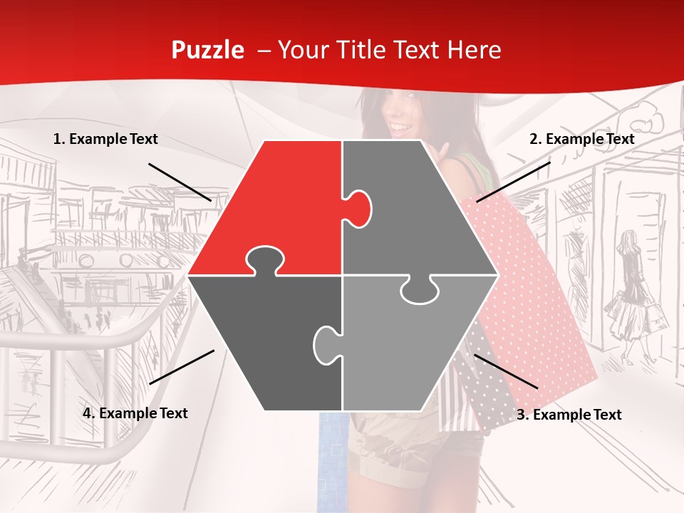 Draw People Cute PowerPoint Template