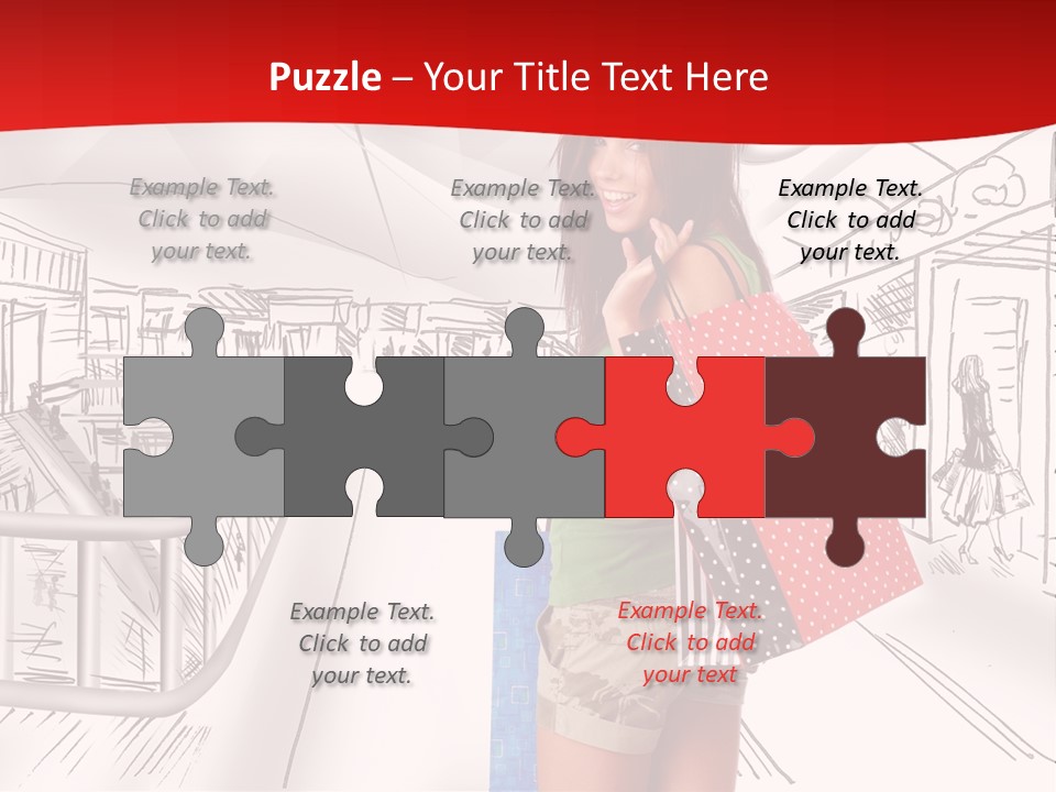 Draw People Cute PowerPoint Template