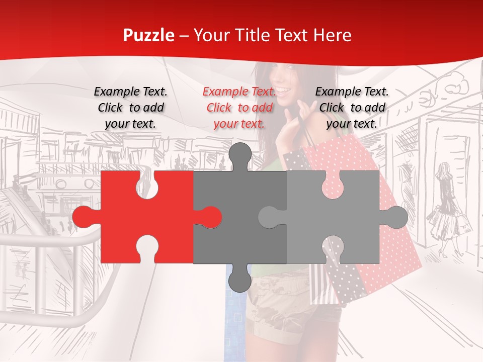 Draw People Cute PowerPoint Template