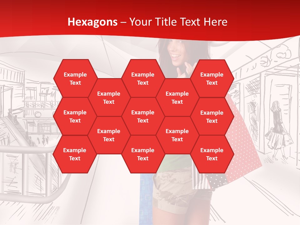 Draw People Cute PowerPoint Template