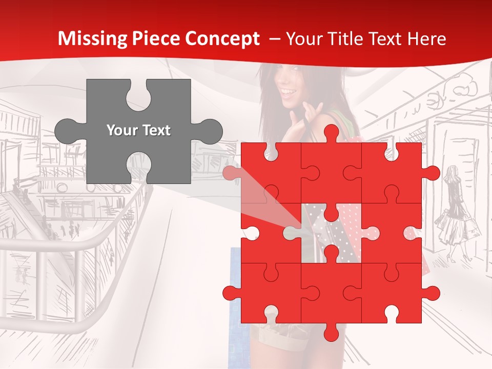 Draw People Cute PowerPoint Template