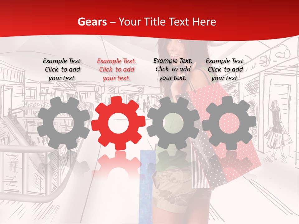 Draw People Cute PowerPoint Template