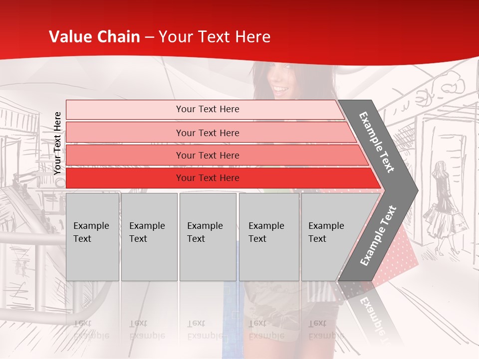 Draw People Cute PowerPoint Template