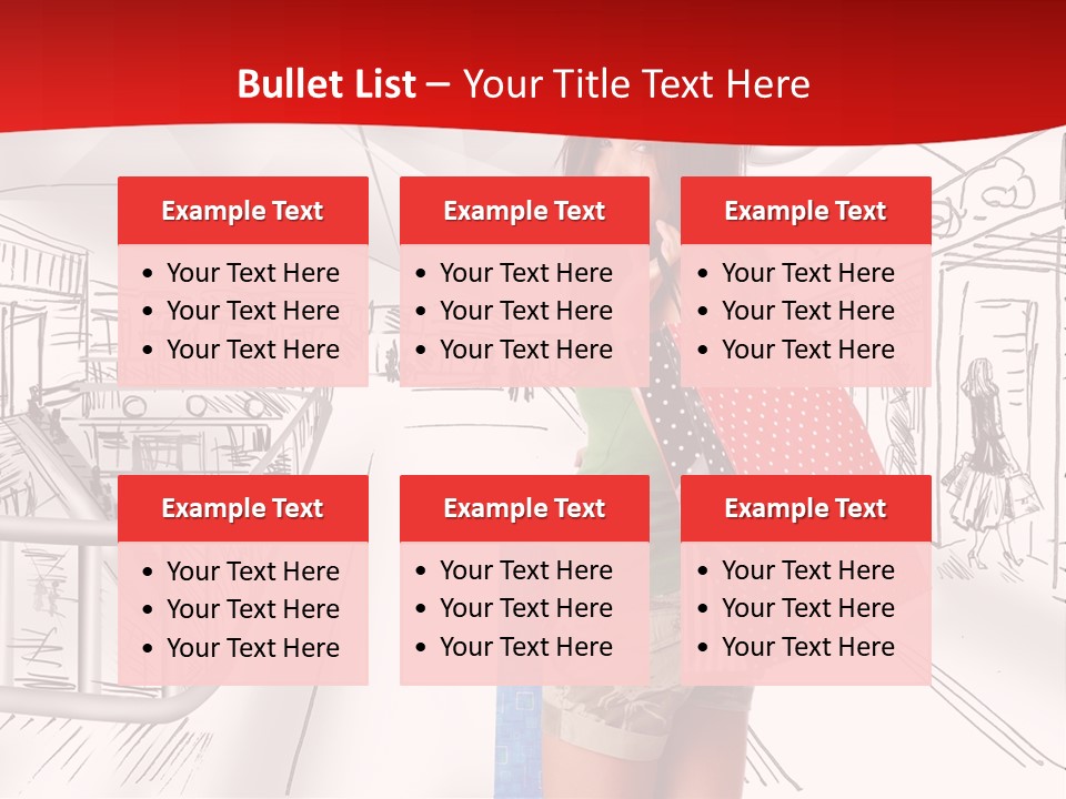 Draw People Cute PowerPoint Template