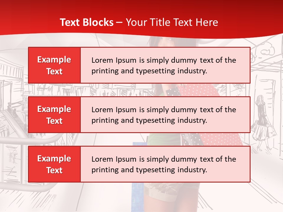 Draw People Cute PowerPoint Template