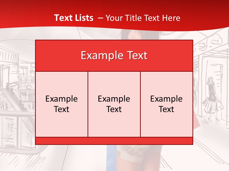 Draw People Cute PowerPoint Template