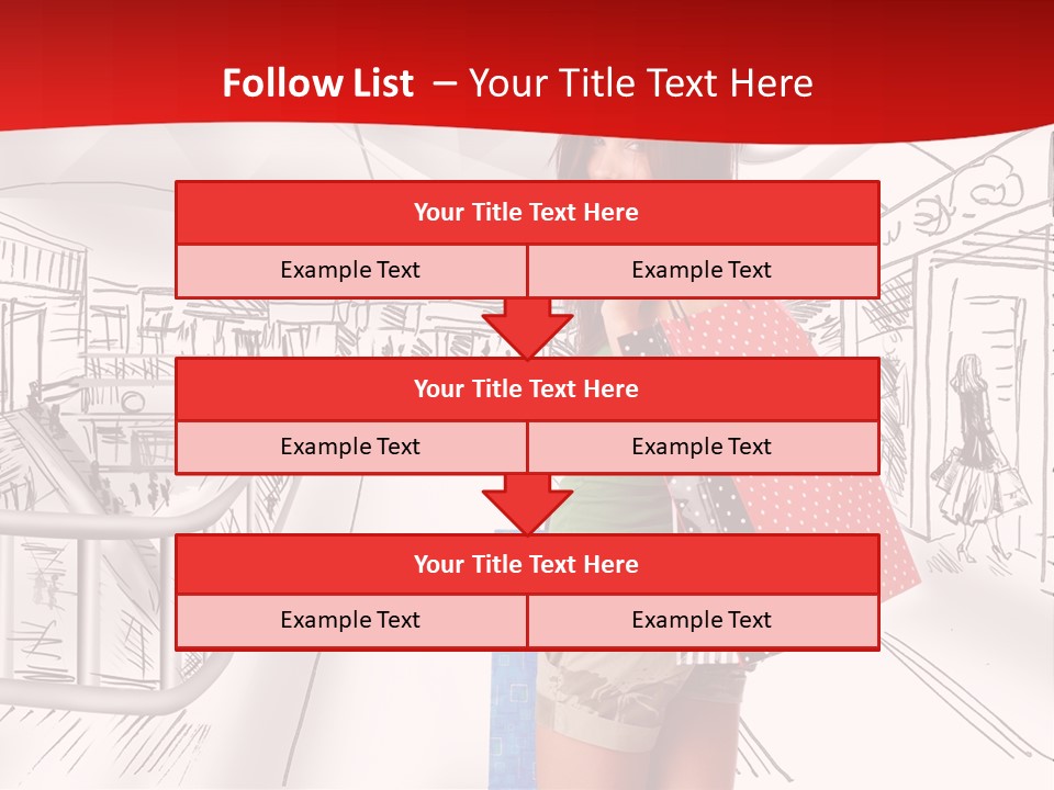 Draw People Cute PowerPoint Template