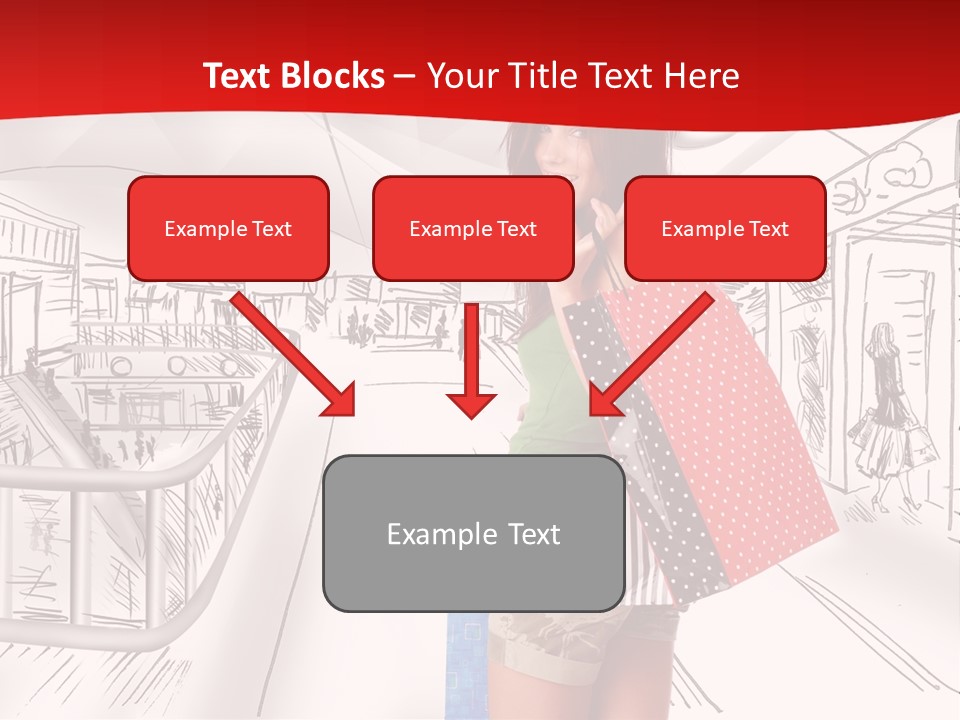 Draw People Cute PowerPoint Template