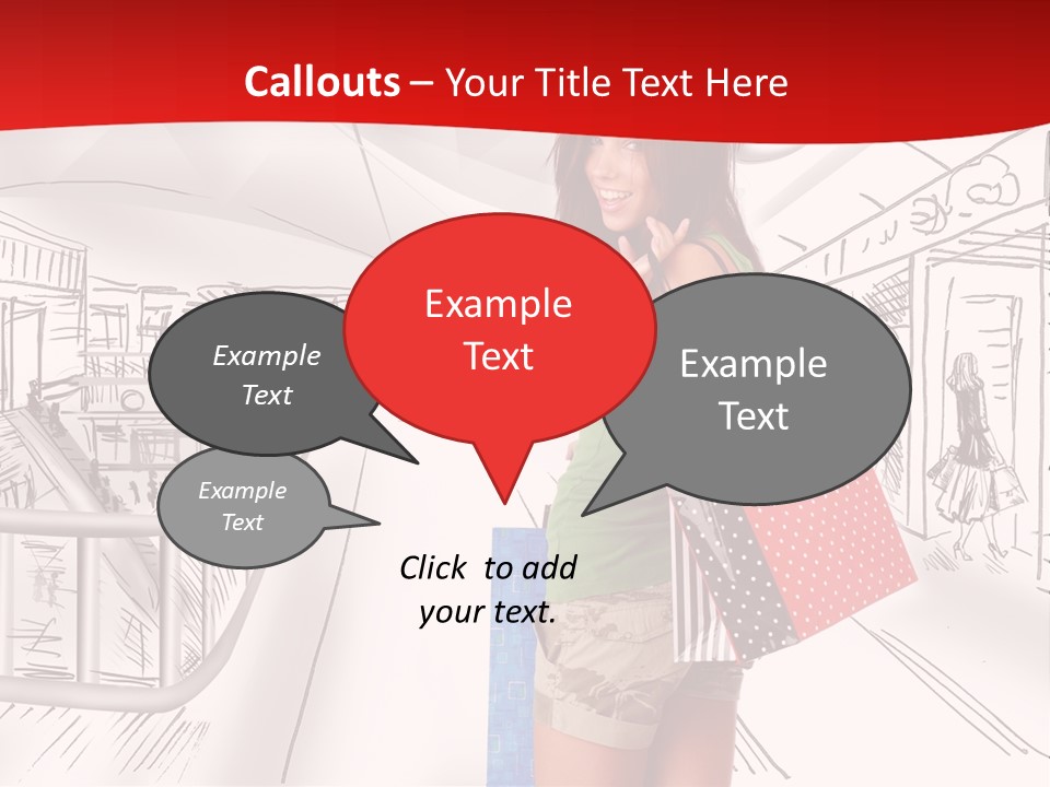 Draw People Cute PowerPoint Template