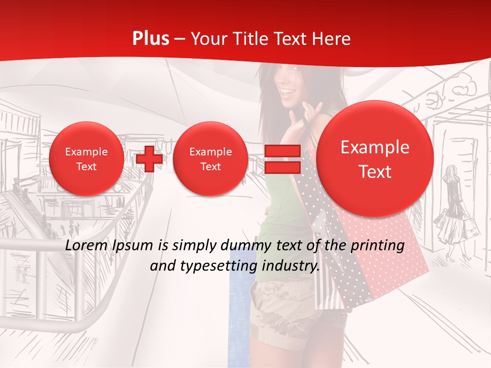 Draw People Cute PowerPoint Template