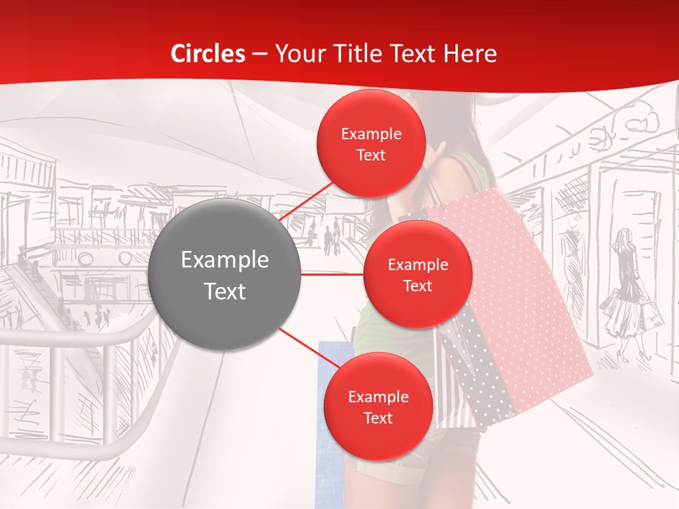 Draw People Cute PowerPoint Template