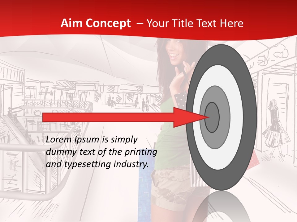 Draw People Cute PowerPoint Template