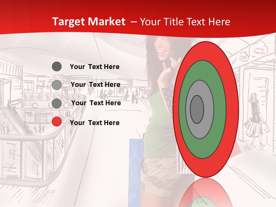 Draw People Cute PowerPoint Template