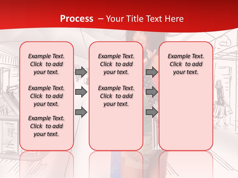 Draw People Cute PowerPoint Template