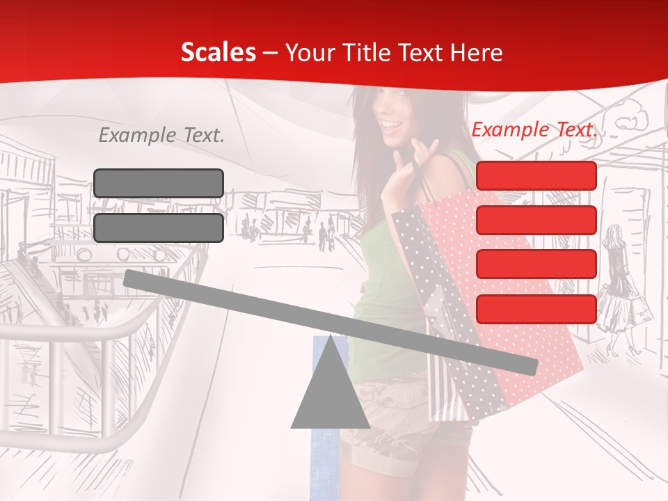 Draw People Cute PowerPoint Template