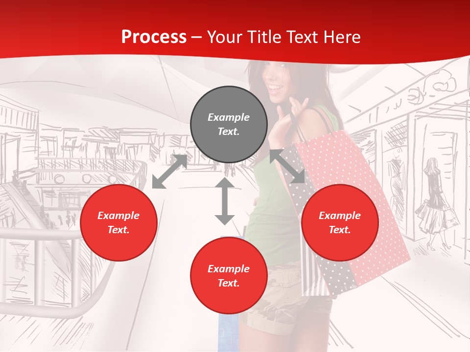 Draw People Cute PowerPoint Template