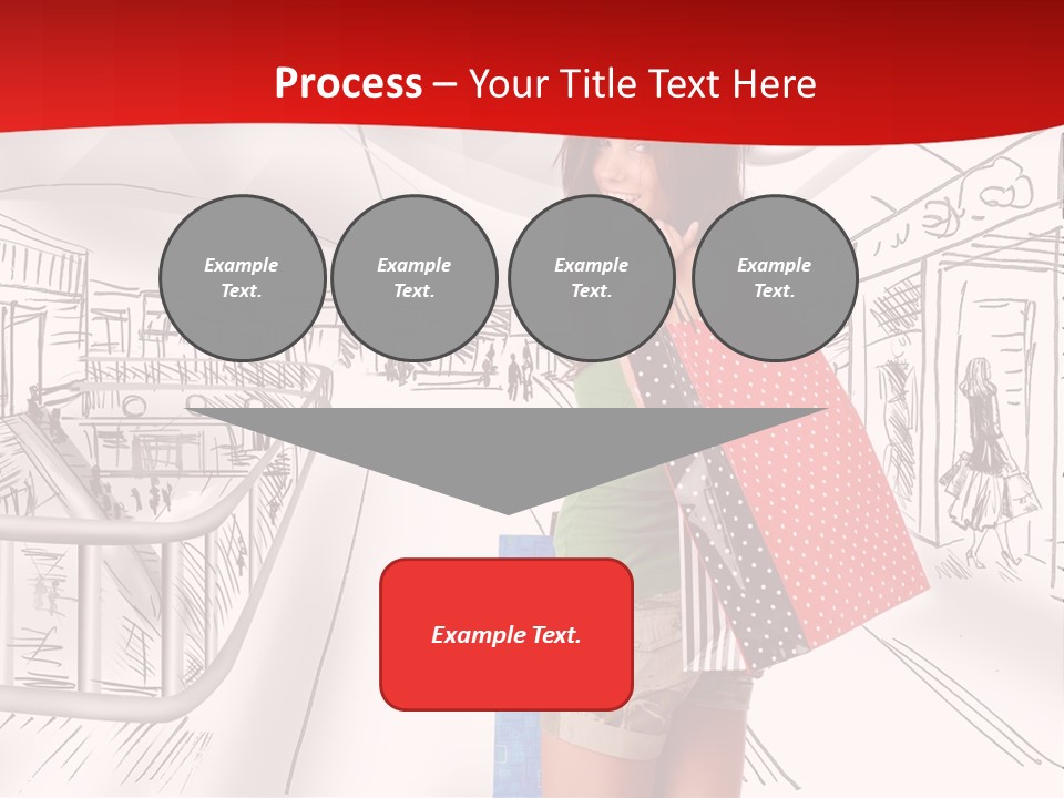 Draw People Cute PowerPoint Template