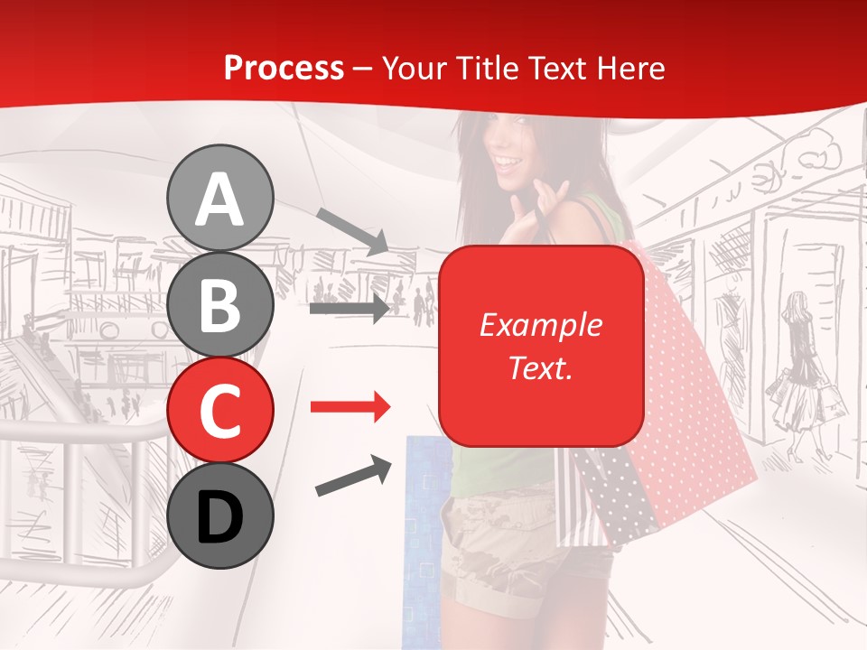 Draw People Cute PowerPoint Template