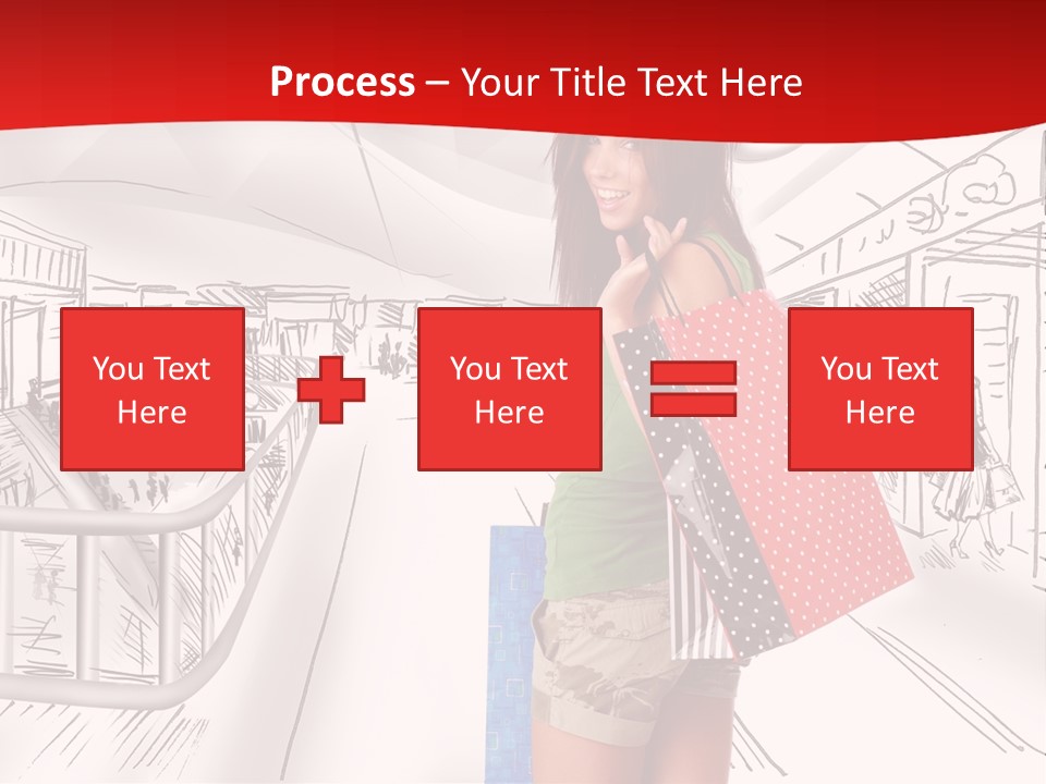 Draw People Cute PowerPoint Template