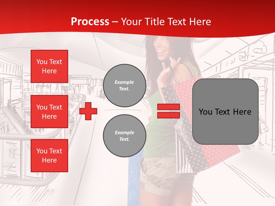Draw People Cute PowerPoint Template
