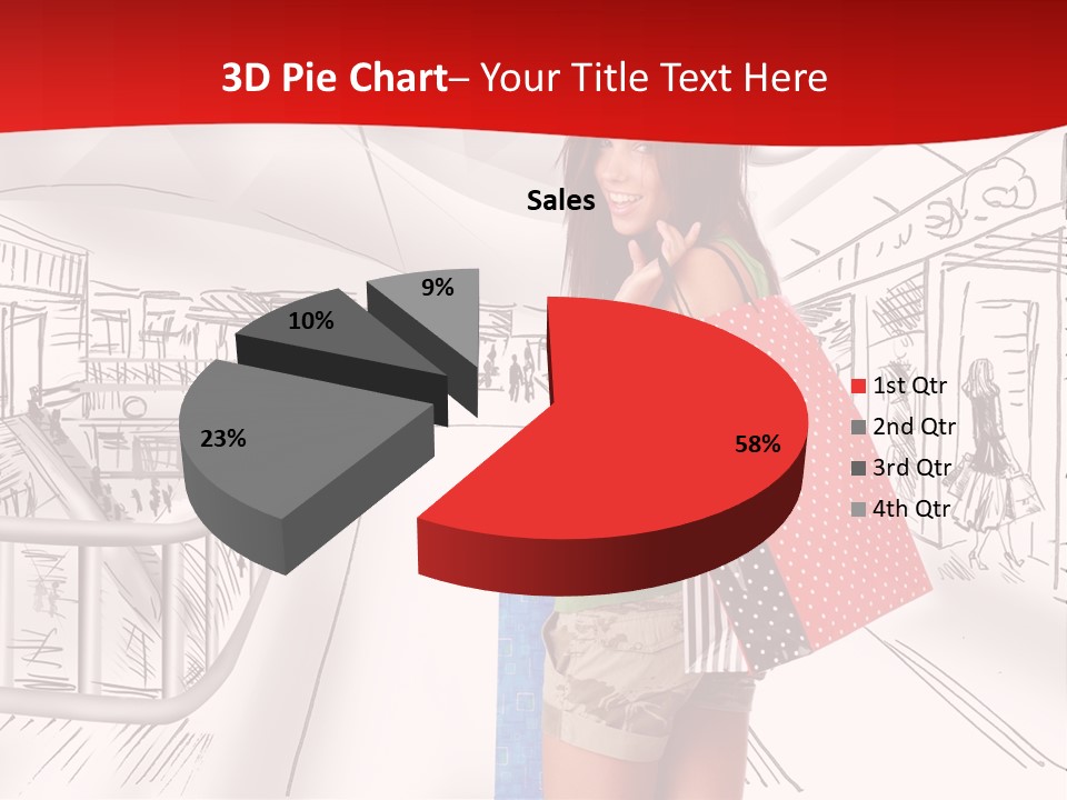 Draw People Cute PowerPoint Template