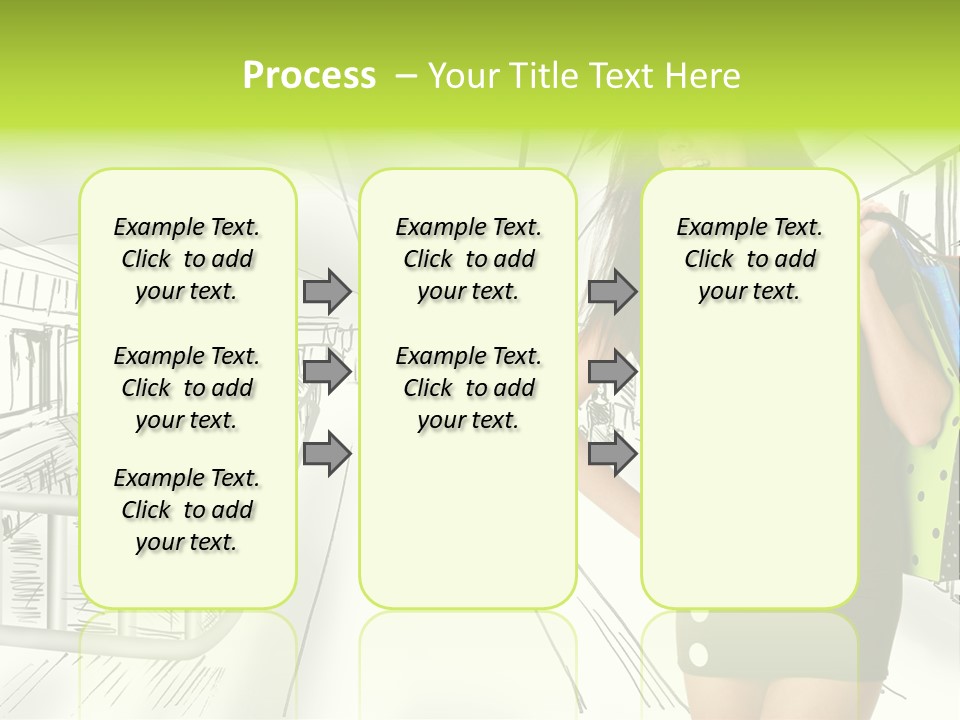 Content Center Person PowerPoint Template
