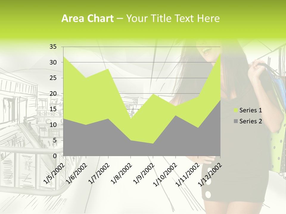 Content Center Person PowerPoint Template