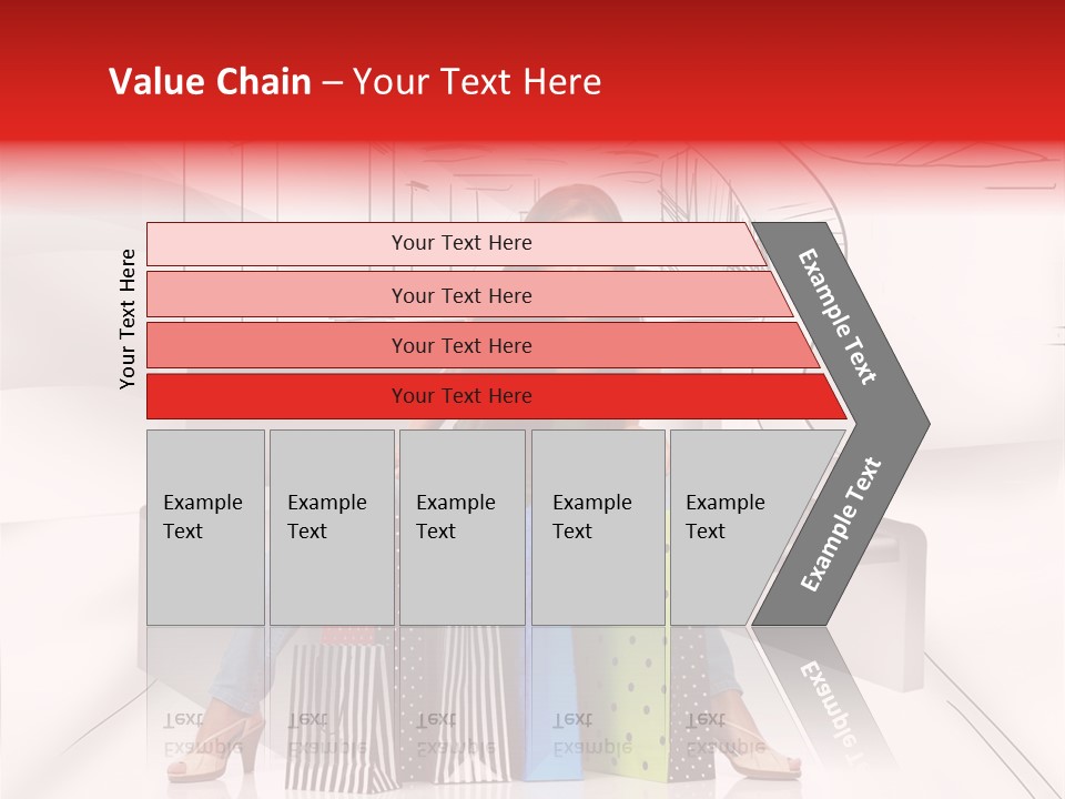 Drawing Center Mall PowerPoint Template