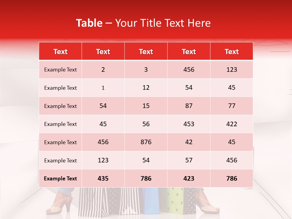Drawing Center Mall PowerPoint Template