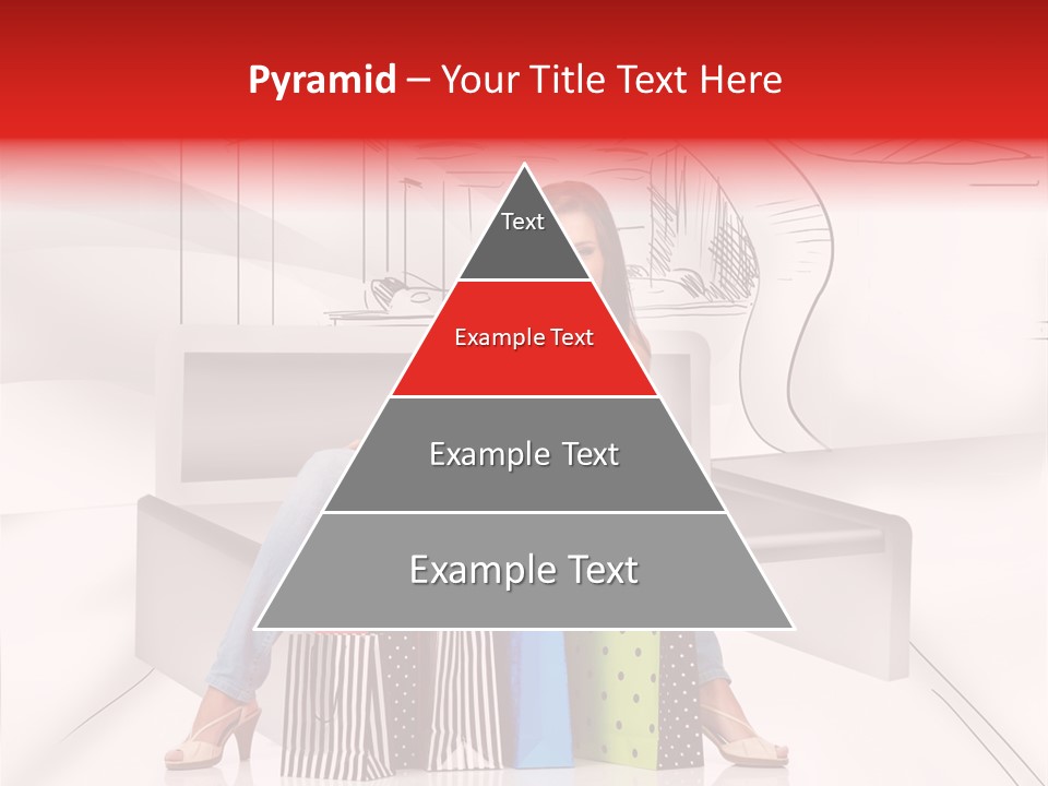 Drawing Center Mall PowerPoint Template
