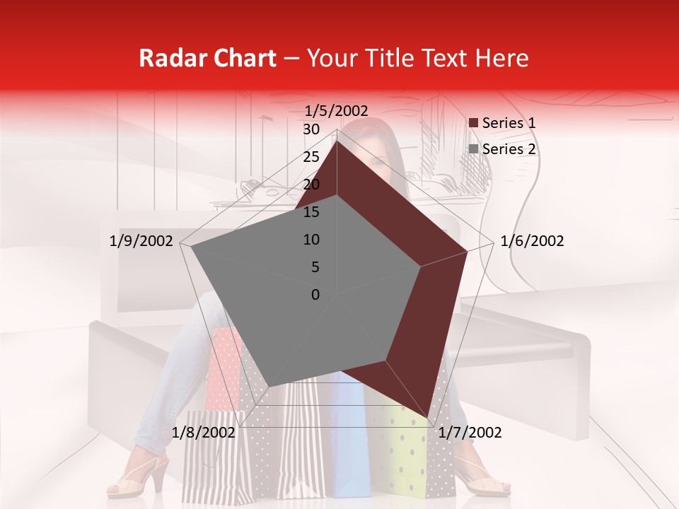Drawing Center Mall PowerPoint Template