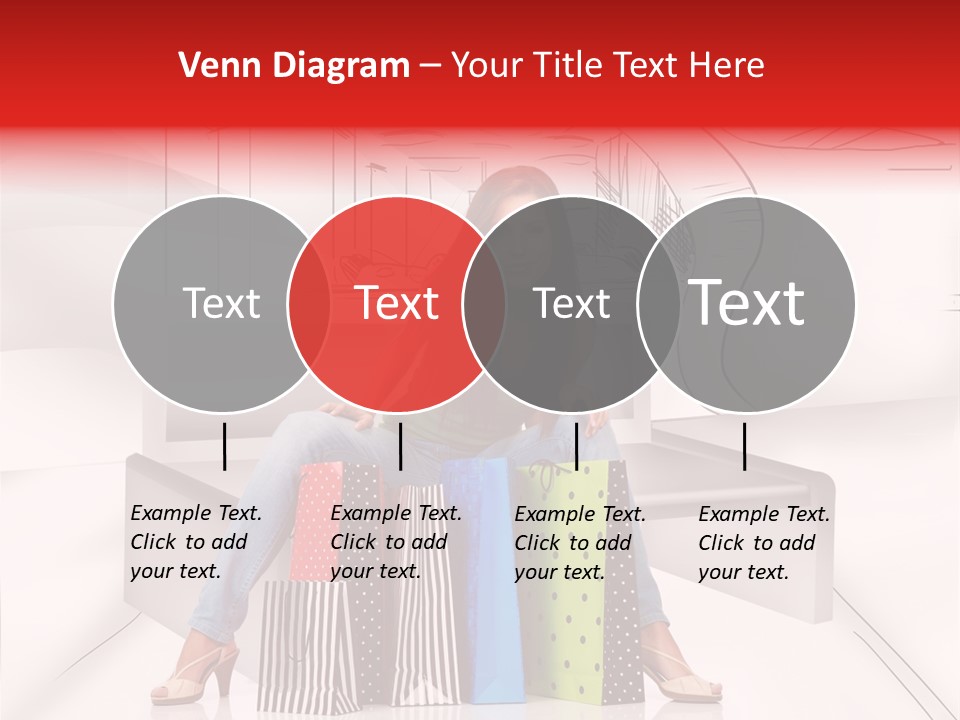Drawing Center Mall PowerPoint Template