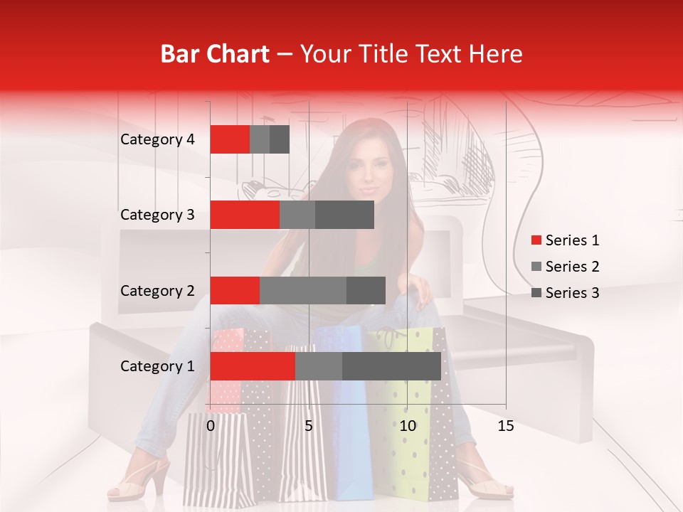 Drawing Center Mall PowerPoint Template