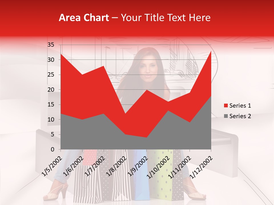 Drawing Center Mall PowerPoint Template
