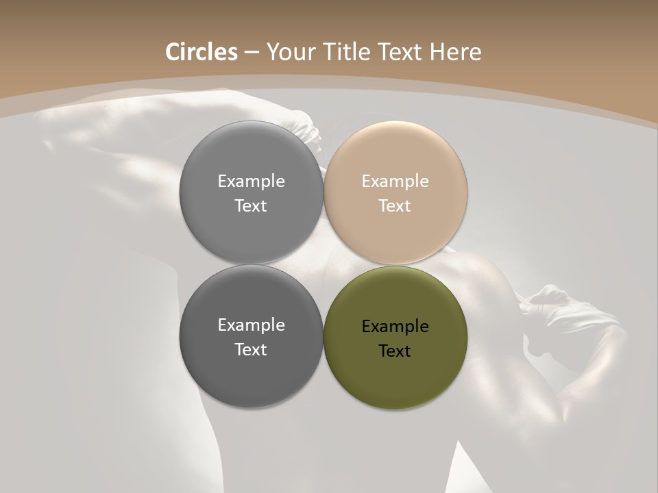 Portrait Lifestyle Model PowerPoint Template