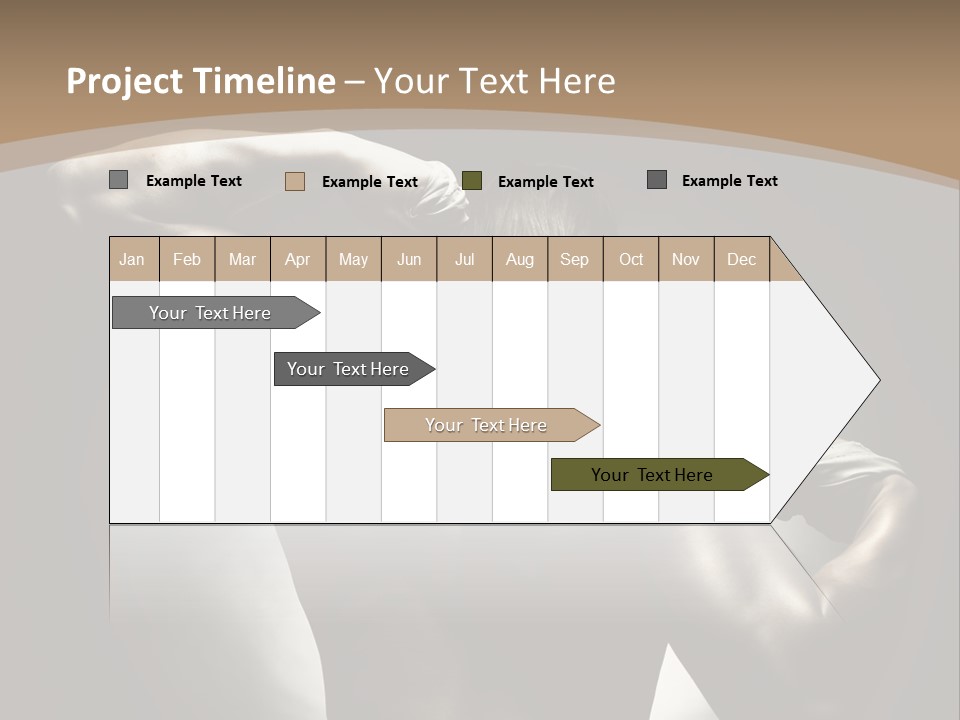 Portrait Lifestyle Model PowerPoint Template