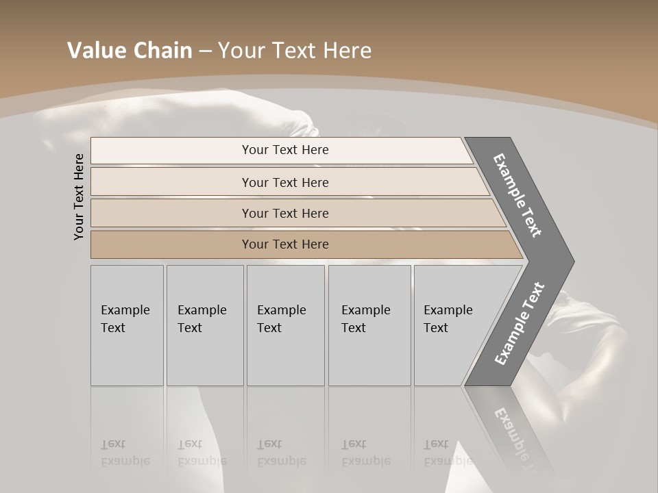 Portrait Lifestyle Model PowerPoint Template