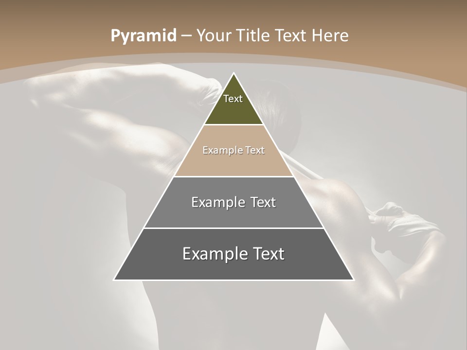 Portrait Lifestyle Model PowerPoint Template