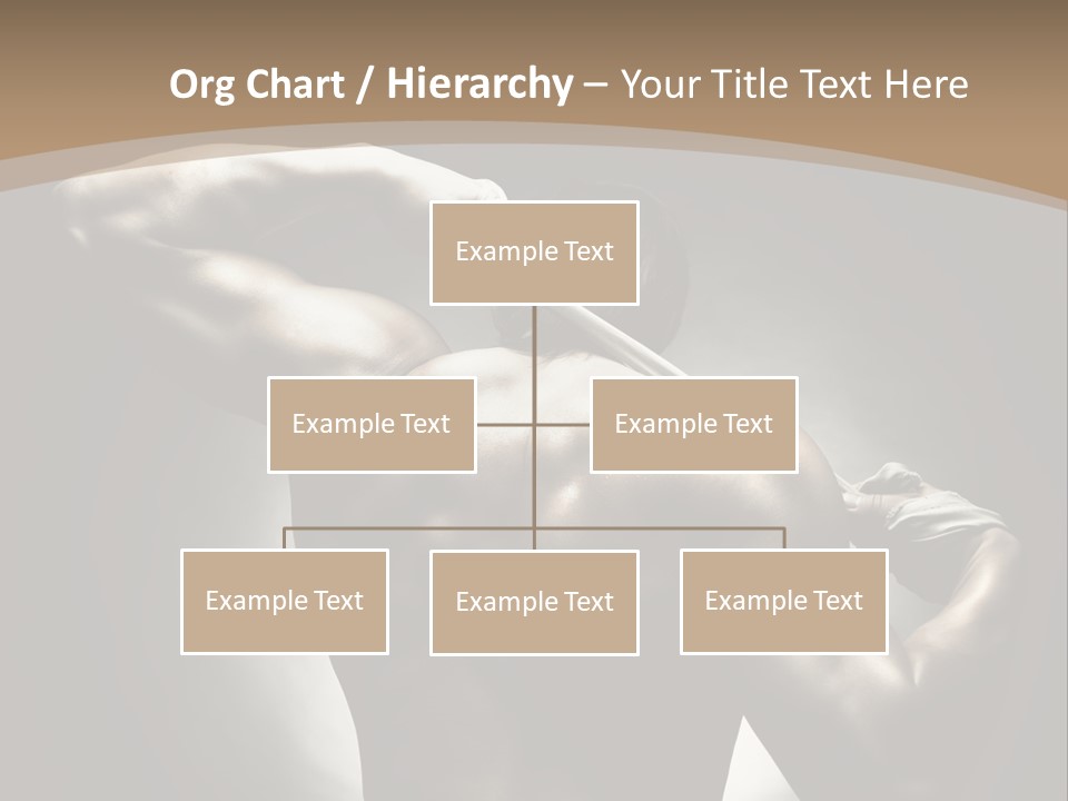 Portrait Lifestyle Model PowerPoint Template