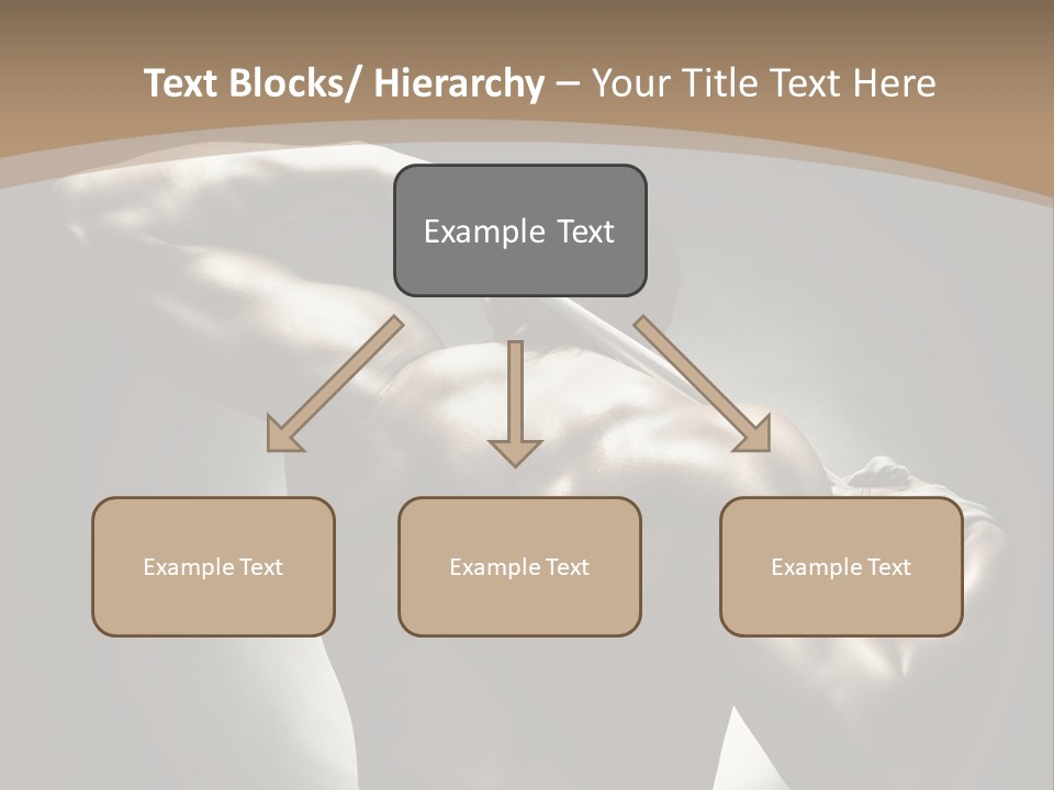 Portrait Lifestyle Model PowerPoint Template
