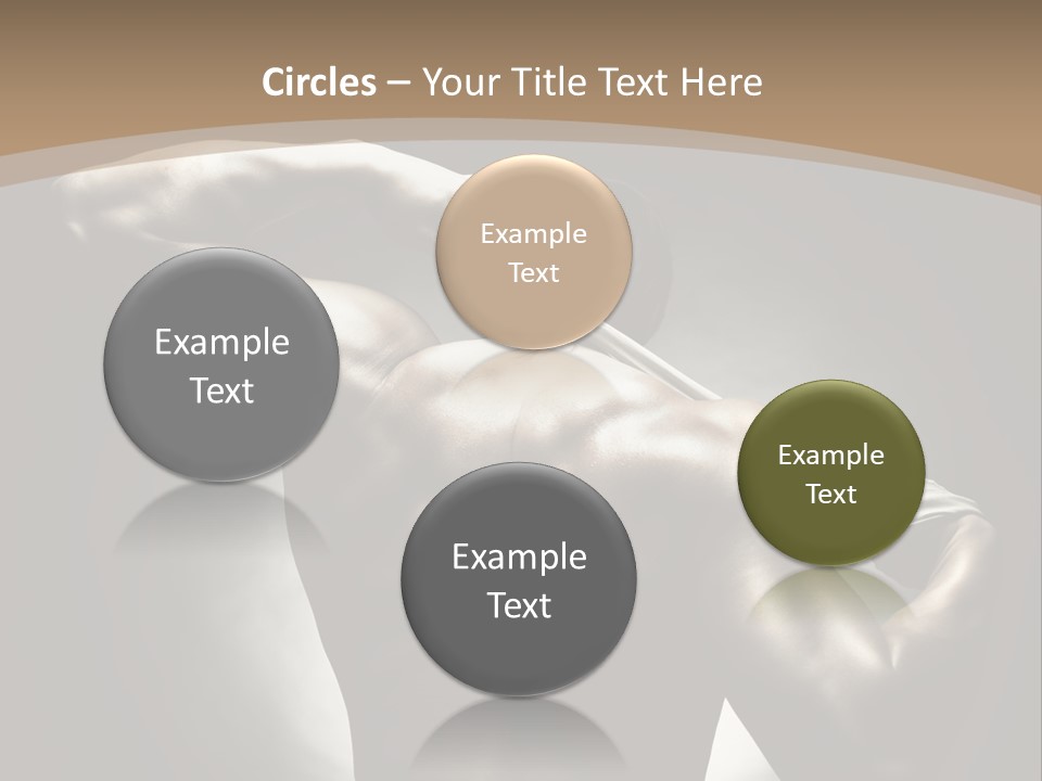 Portrait Lifestyle Model PowerPoint Template