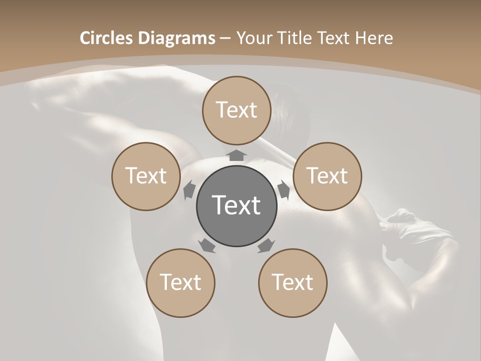 Portrait Lifestyle Model PowerPoint Template