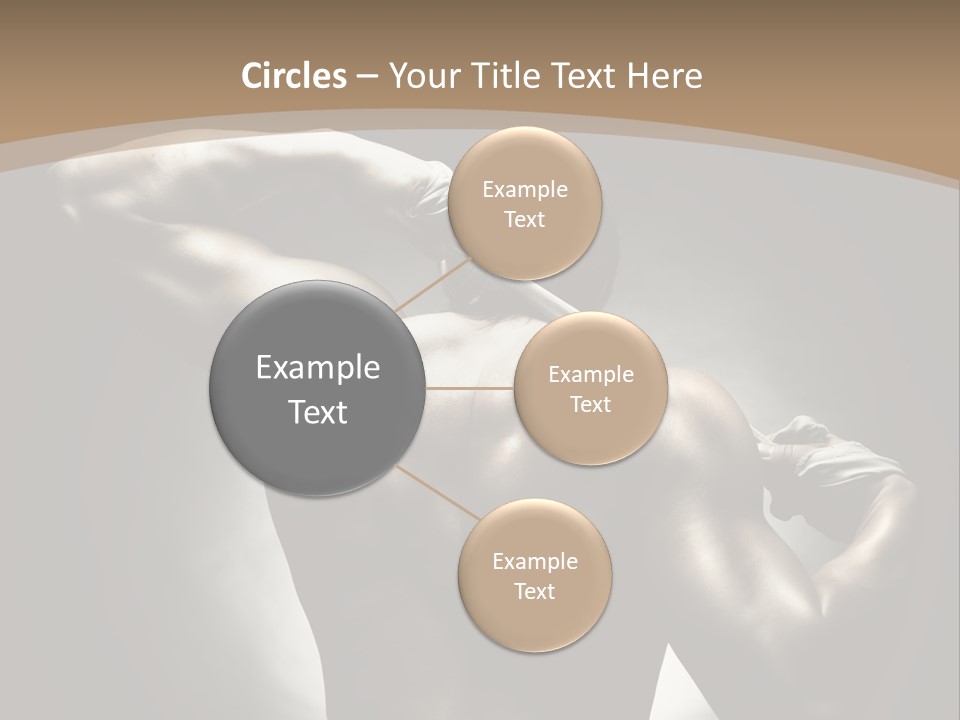 Portrait Lifestyle Model PowerPoint Template