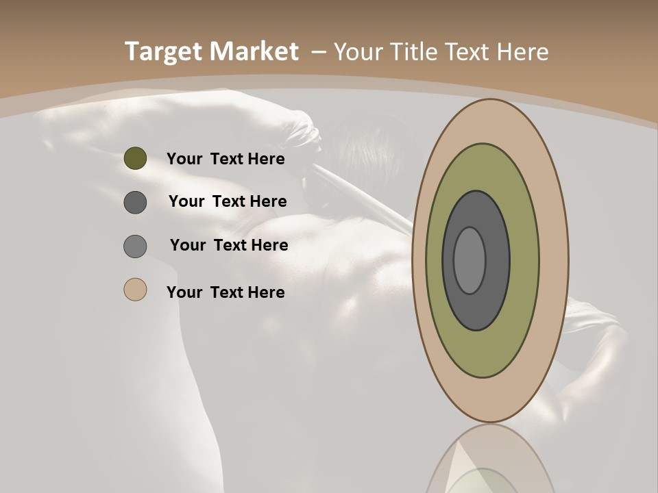 Portrait Lifestyle Model PowerPoint Template