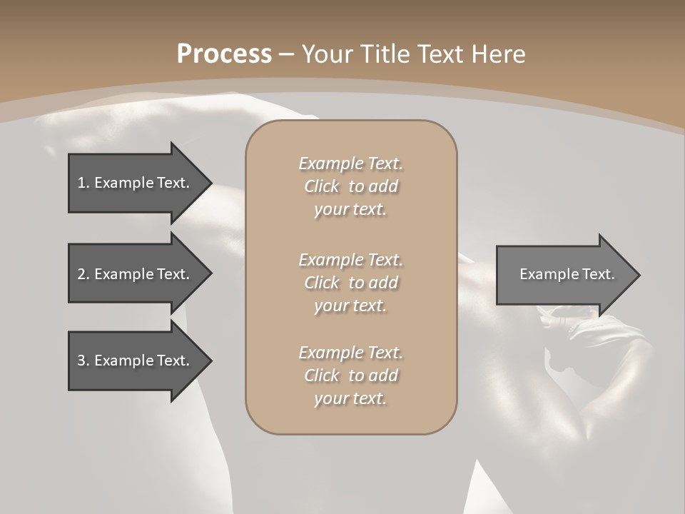 Portrait Lifestyle Model PowerPoint Template