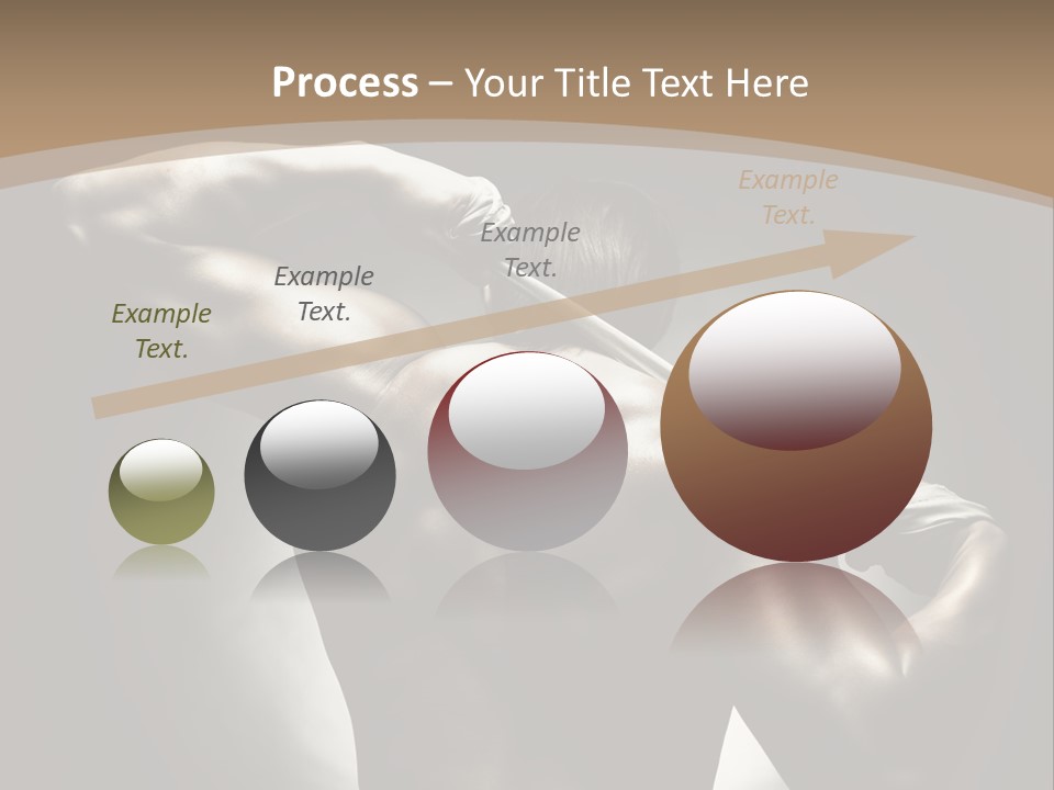 Portrait Lifestyle Model PowerPoint Template