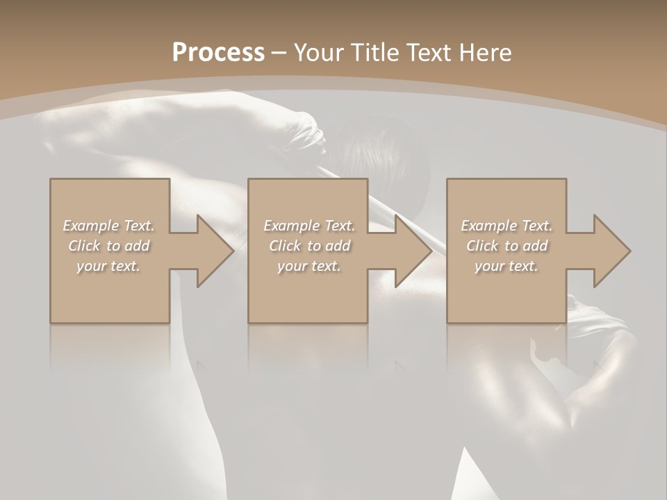 Portrait Lifestyle Model PowerPoint Template