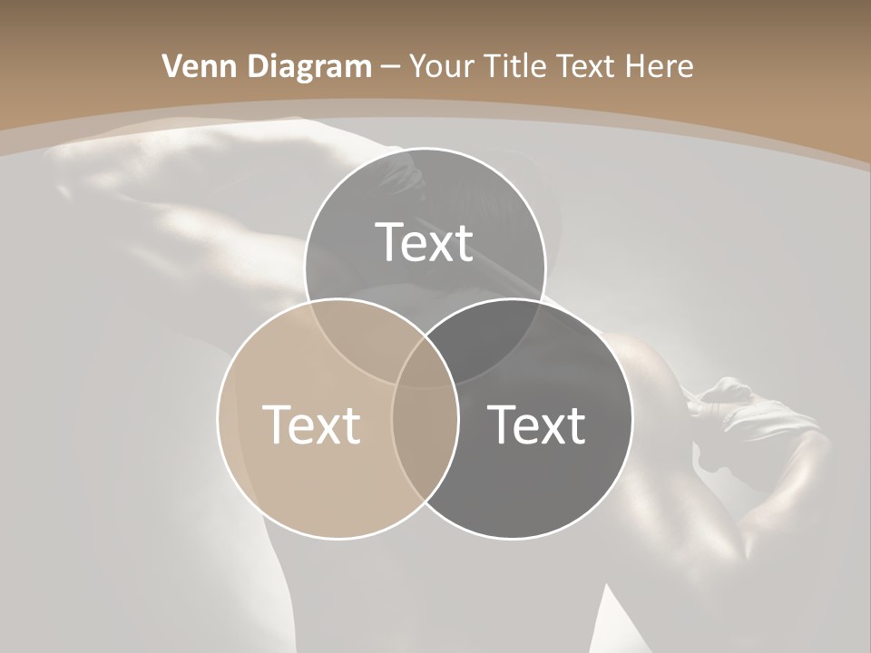 Portrait Lifestyle Model PowerPoint Template